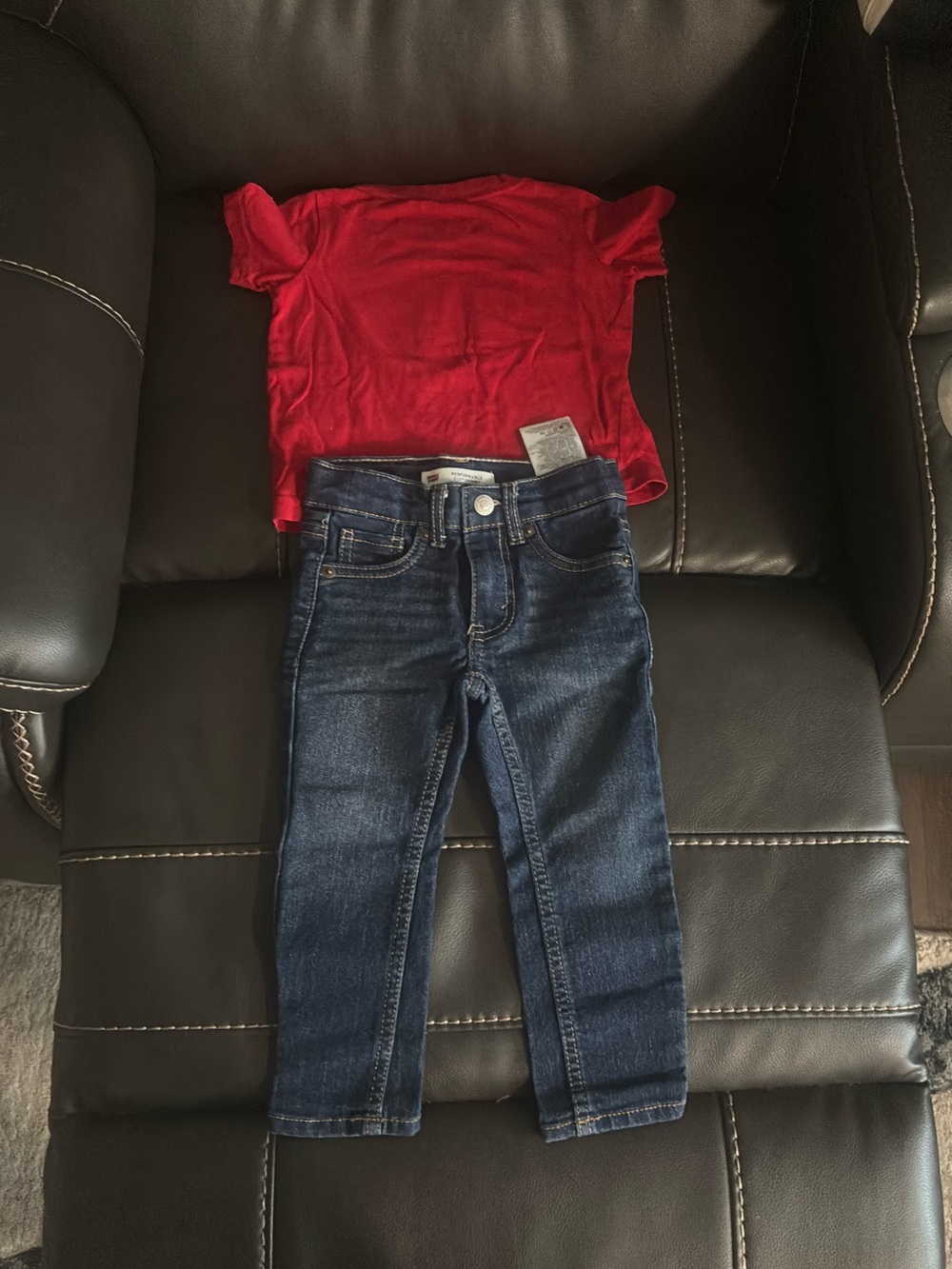 Levi's Kids Dark Blue Denim Jeans
